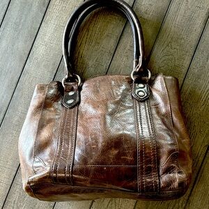 Frye Melissa Tote brown